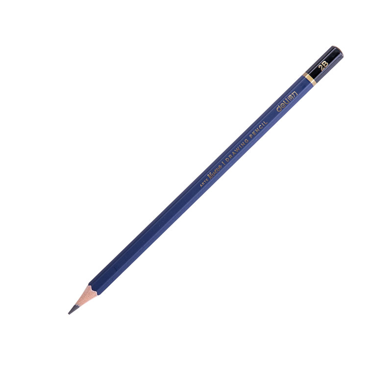 deli S999-2B Sketching Pencil, 2B, Blue - Image 3