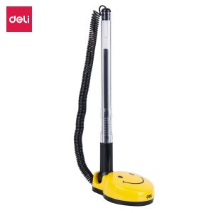 deli E6793 Desk Pen Stand, Bullet tip：0.5mm, Black