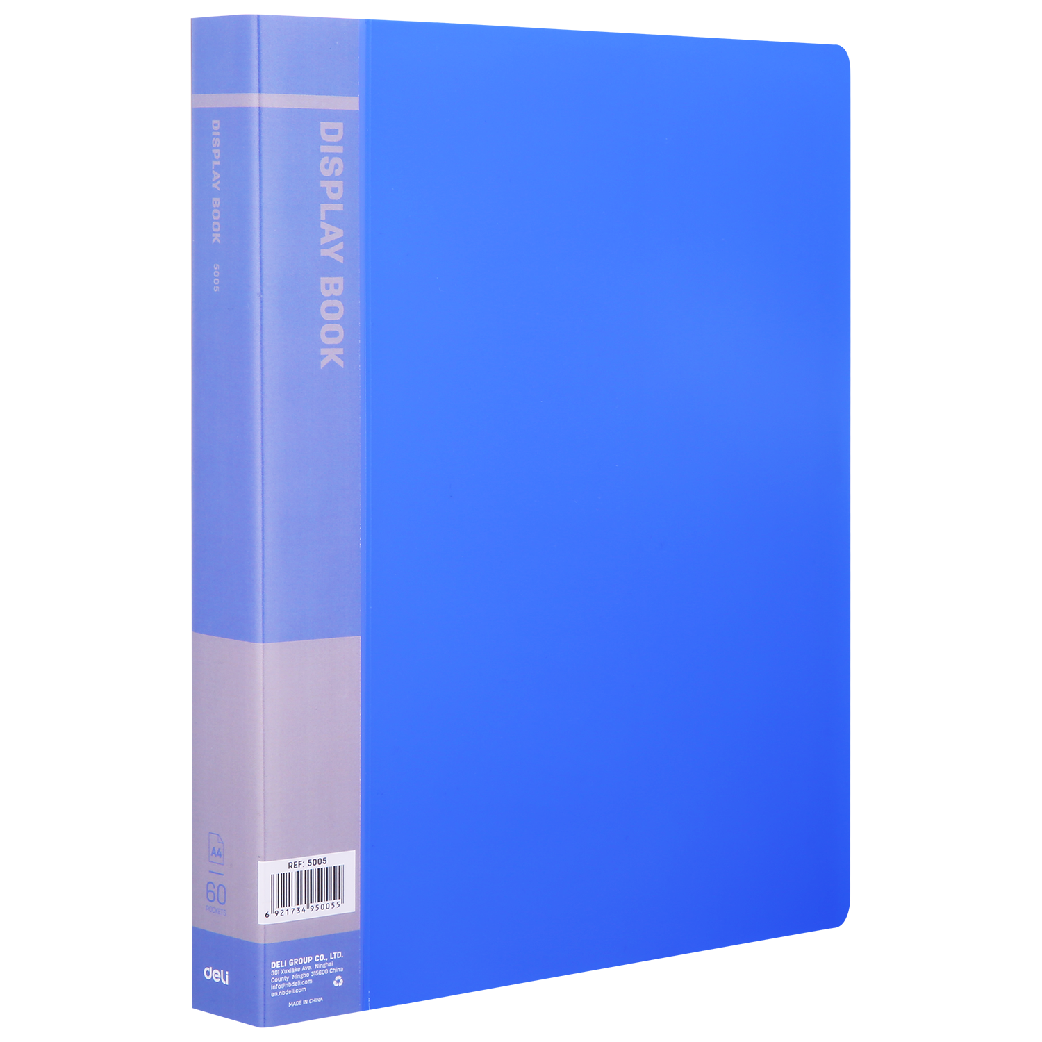 deli E5005 Office Display Book, A4-60 pages, Assorted Colors - Image 3