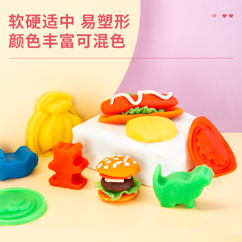 deli 67804 Play dough, Assorted Colors - Image 2