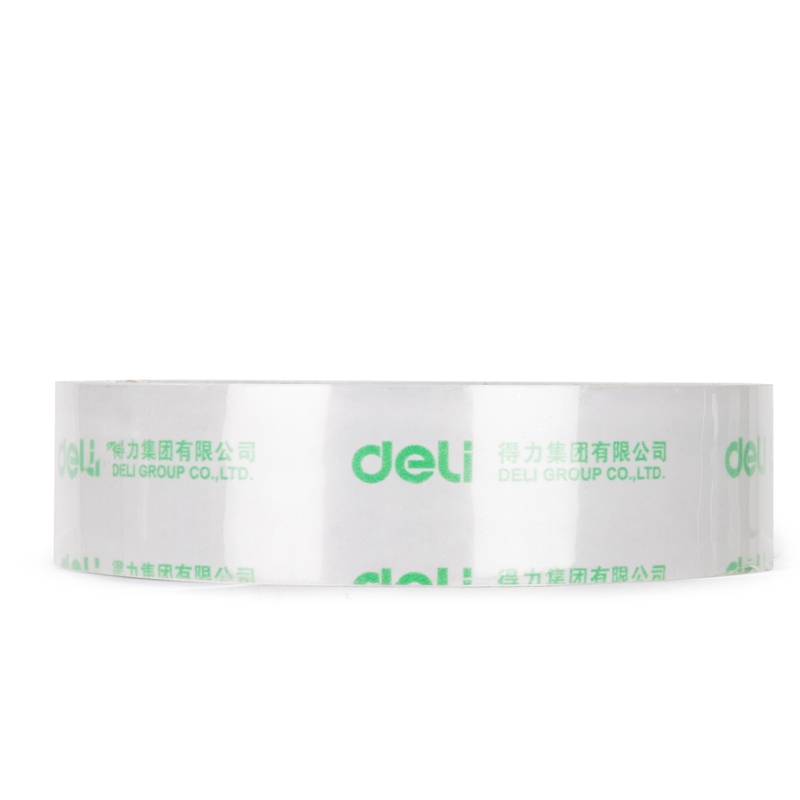 deli 30131 Packing Tape, 24mm*40y*50um(12rolls/tube), Transparent - Image 2