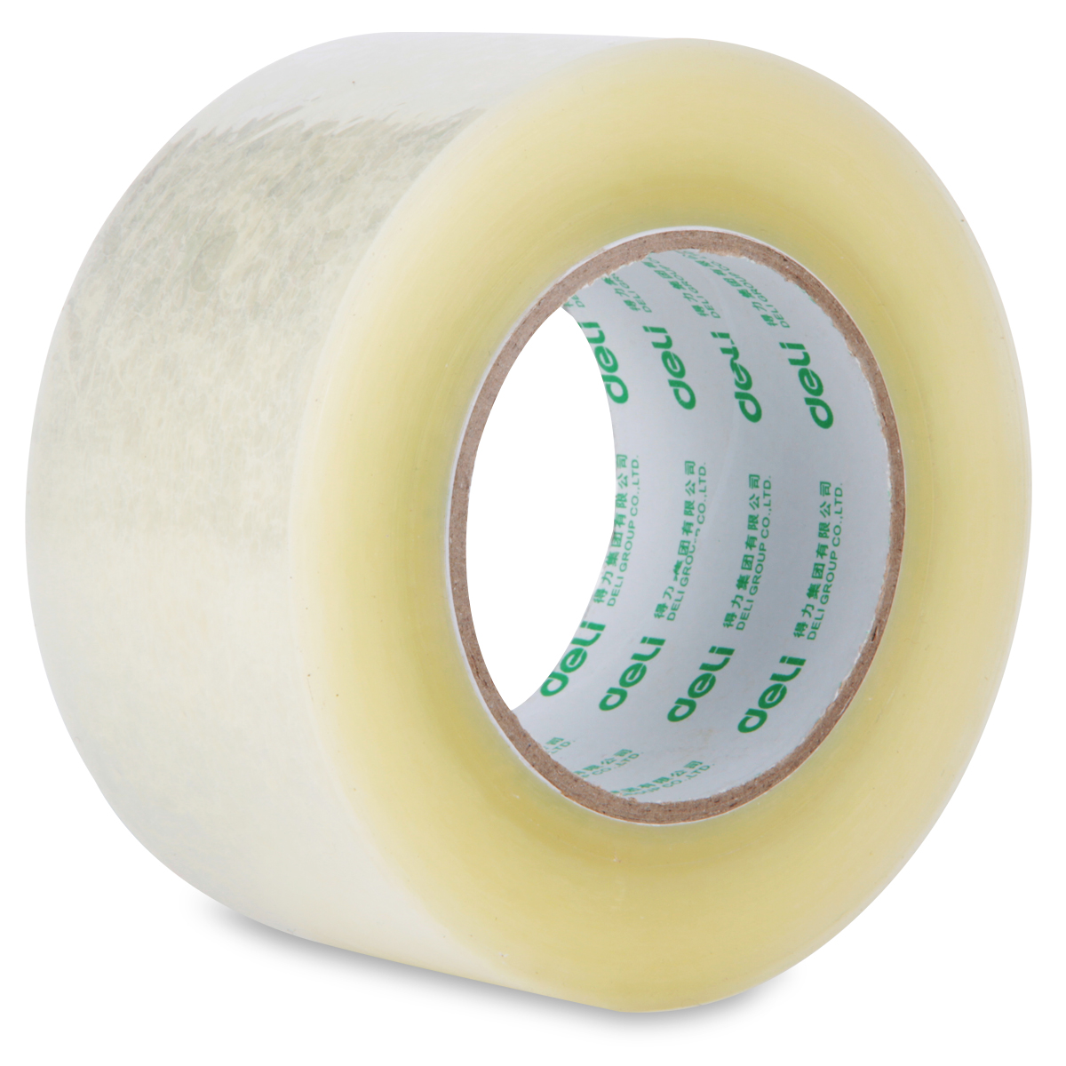 deli 30335 Packing Tape, 60mm*200y*45um(6rolls/tube), Transparent - Image 3