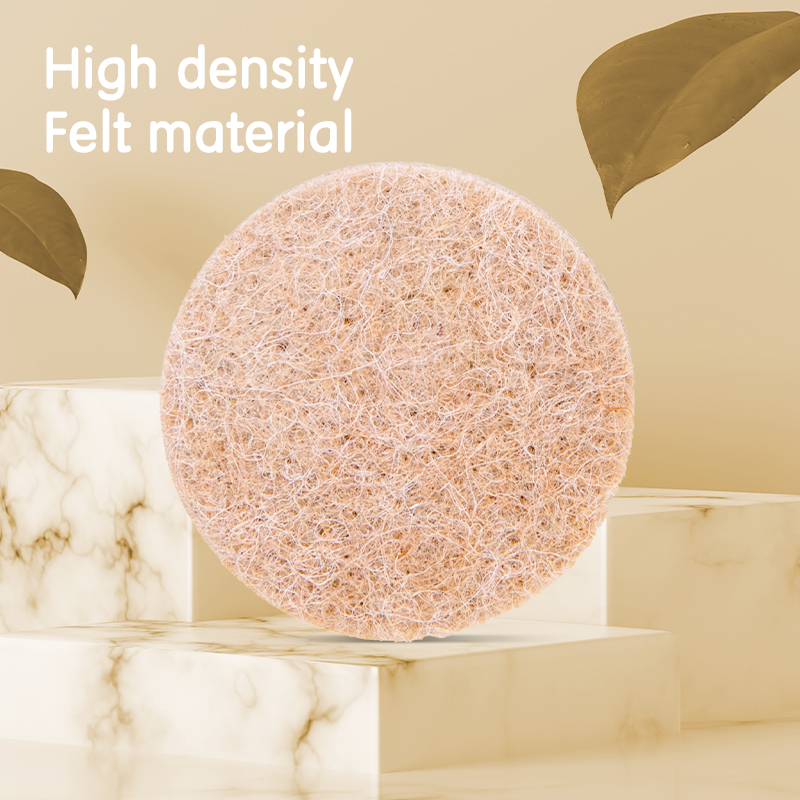 deli 30484 protection pad, φ2.8cm*4mm, Light Brown - Image 3