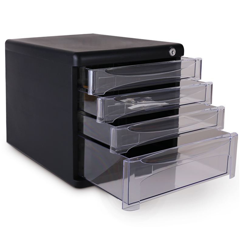 deli 9794 File Cabinet, 270×360×260mm, 2396 gram, Black - Image 3