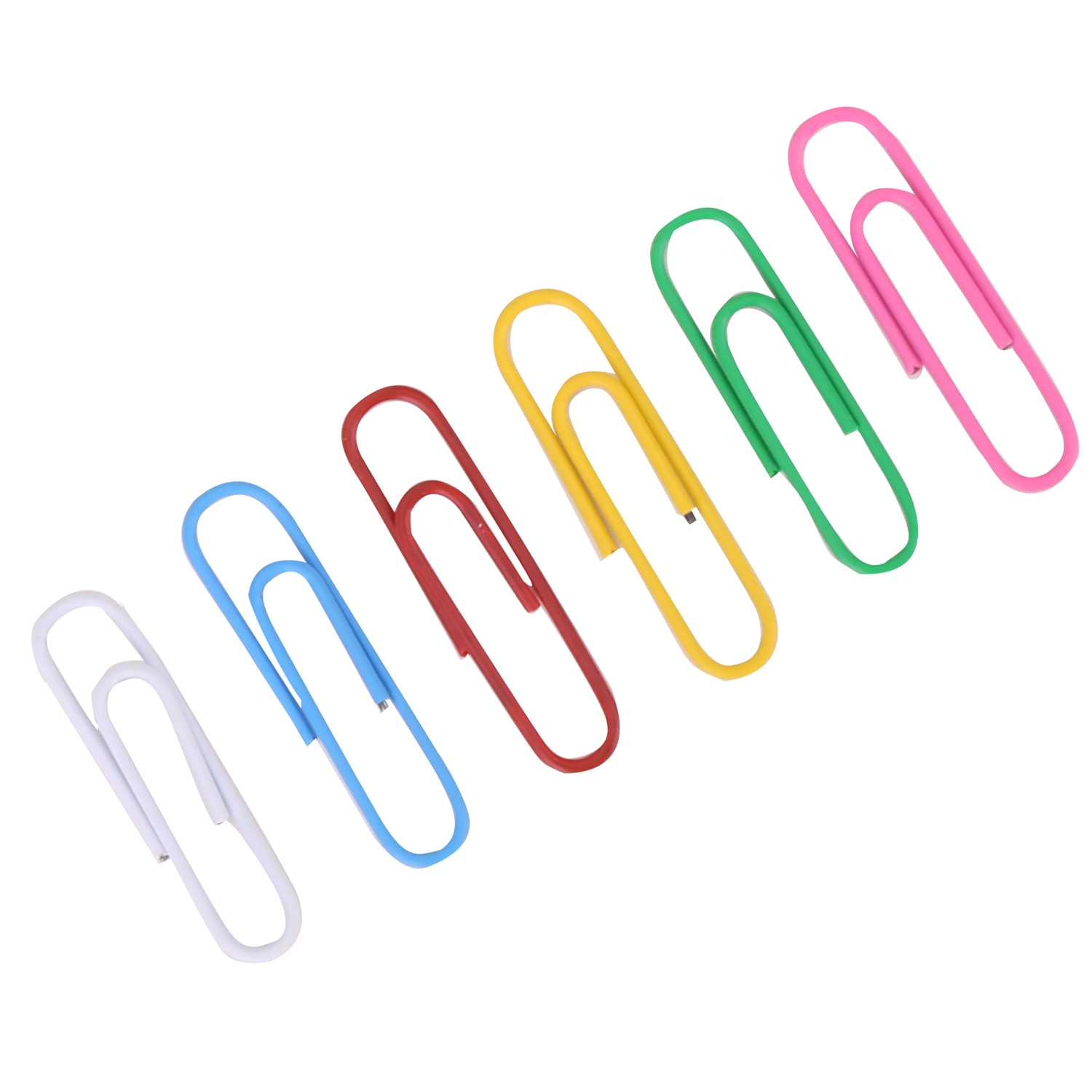 deli E39716 Paper Clips, #4, 33mm, Assorted Colors - Image 3