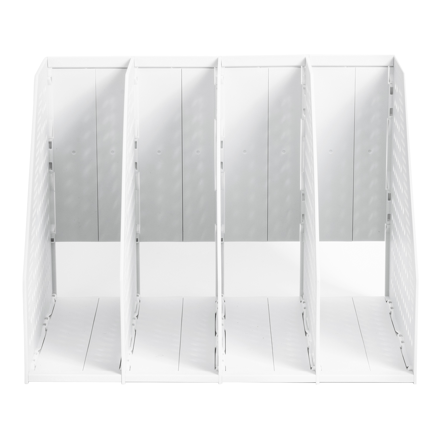 deli E78995 Magazine Holder, 288*50*300mm, Dark Grey - Image 3