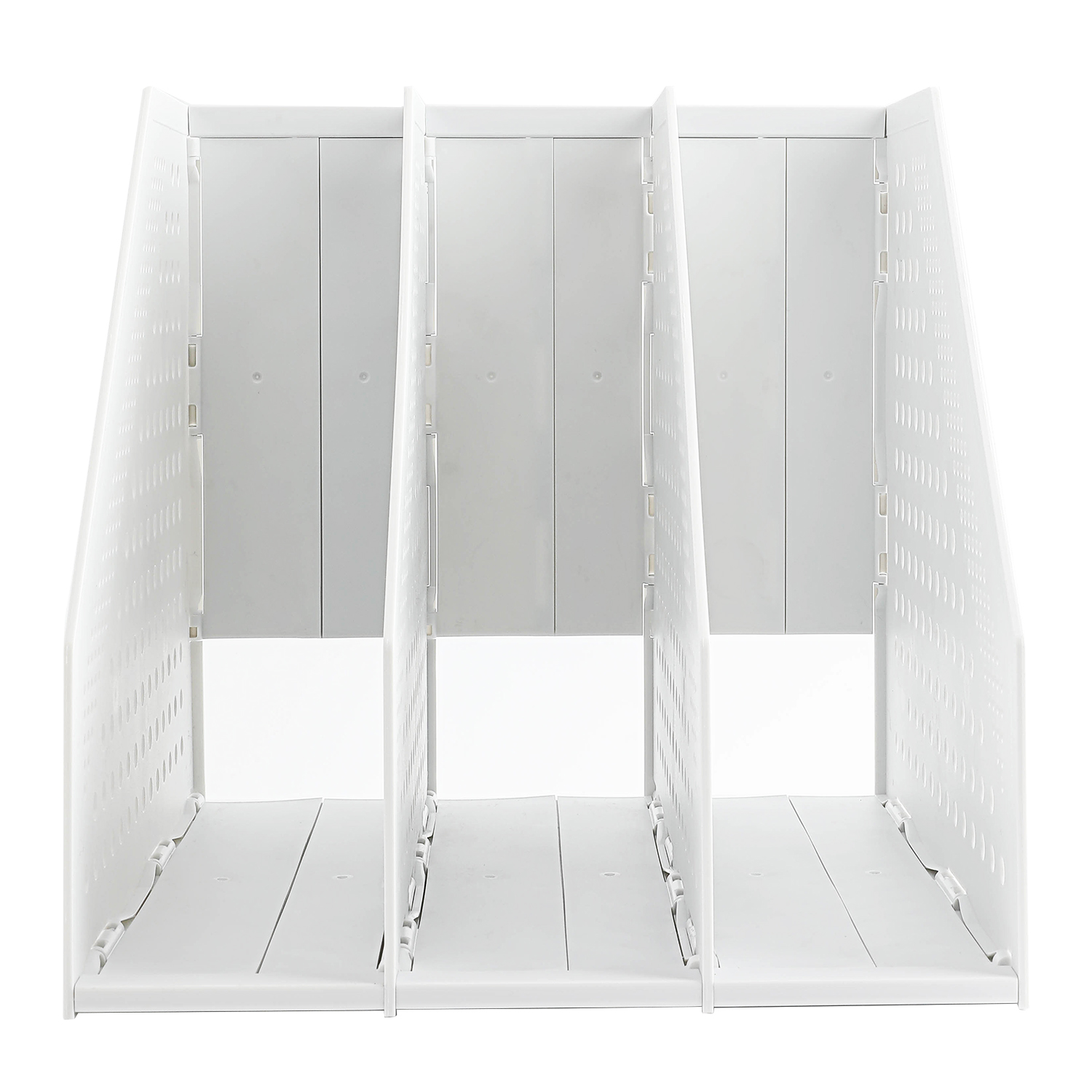 deli E79003 Magazine Holder, 200*150*180MM, Dark Grey - Image 3