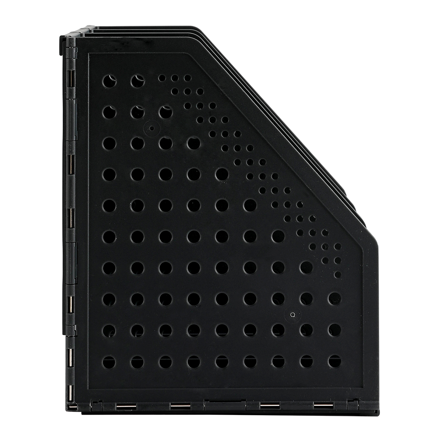 deli E79003 Magazine Holder, 200*150*180MM, Light Grey - Image 3