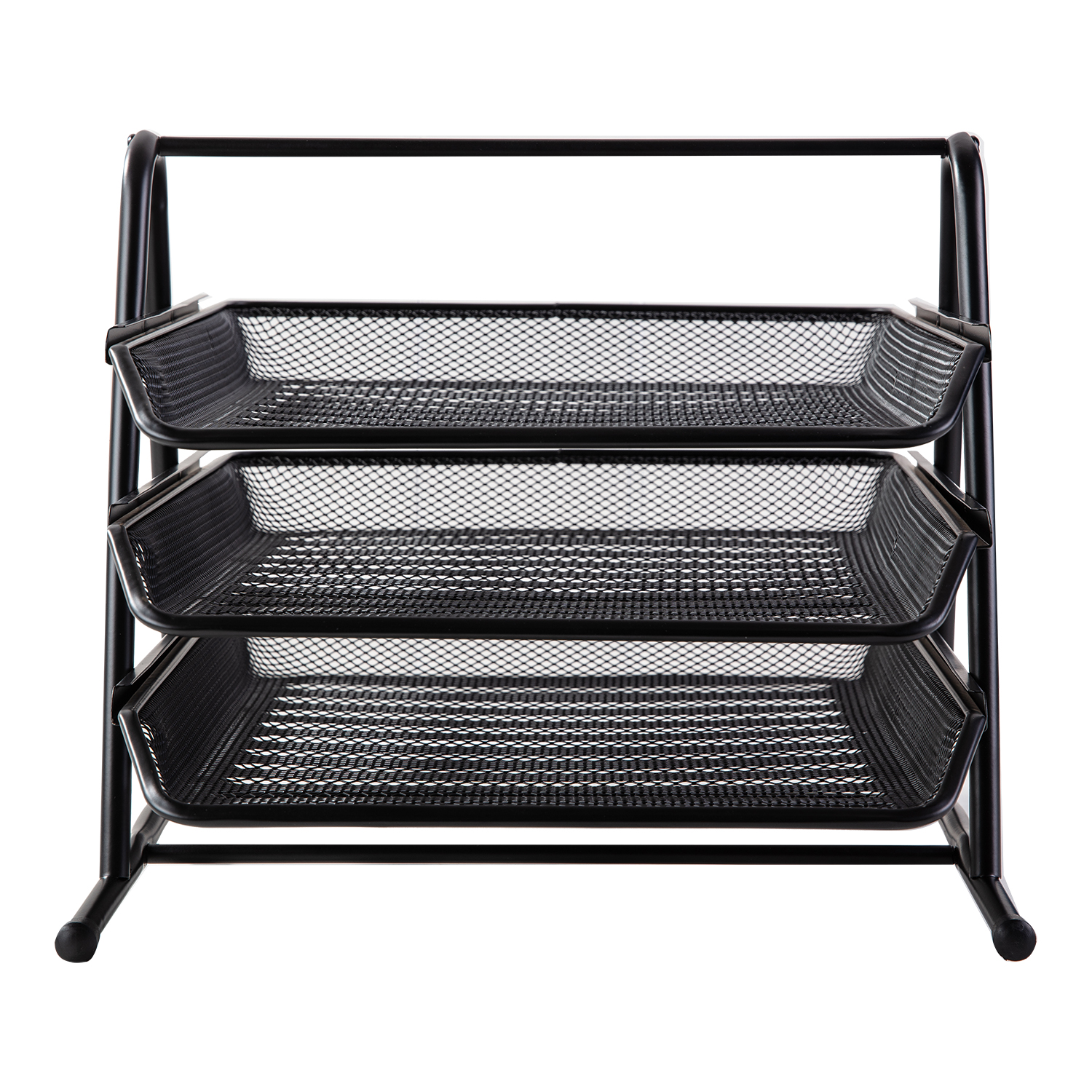 deli E9181 File Tray, 350×278×275mm, Black - Image 3