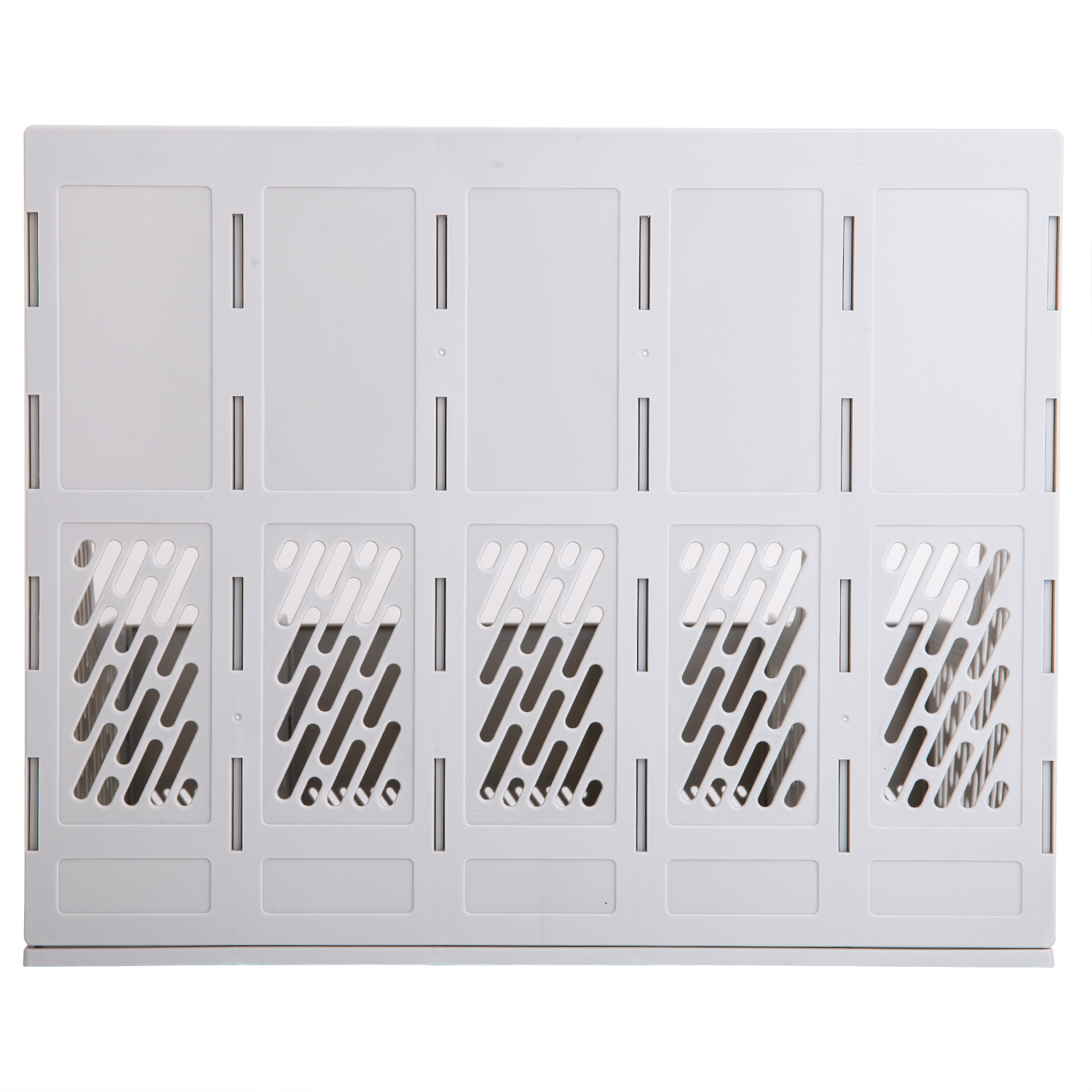 deli E9838 Magazine Container, 340×255×270mm, Grey - Image 3