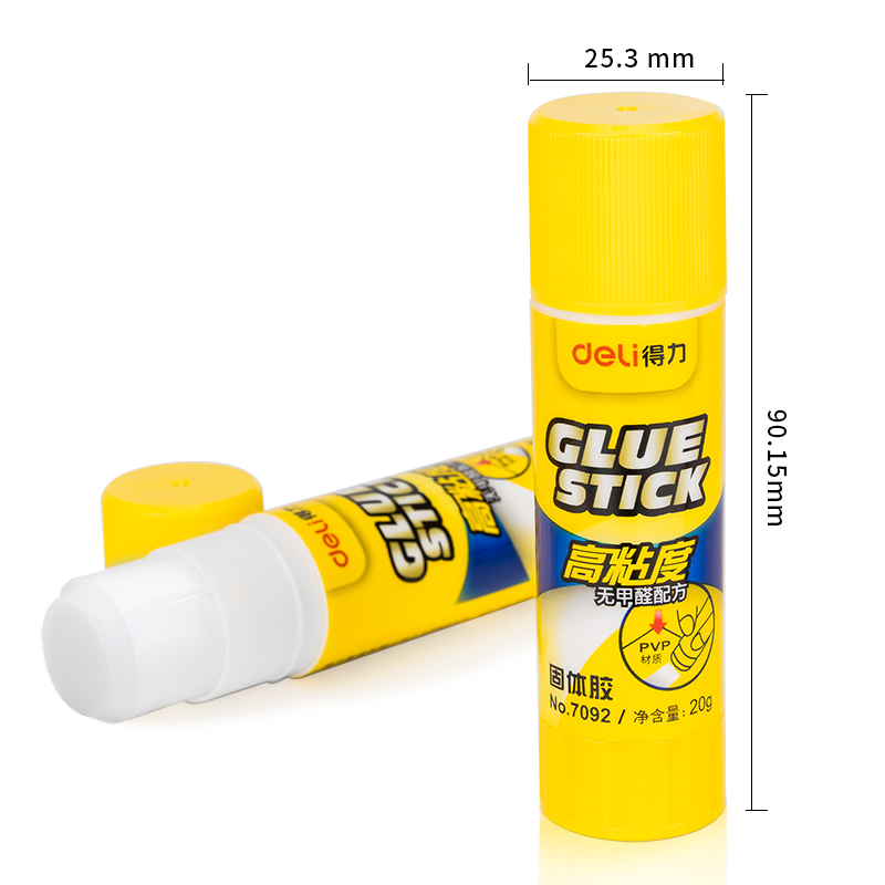 deli 7092 Glue Stick, 20g, White - Image 2