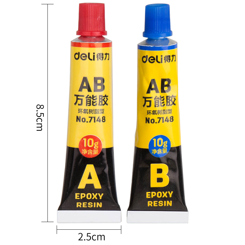 deli 7148 All-Purpose Glue, 10g/piece, Yellow - Image 3