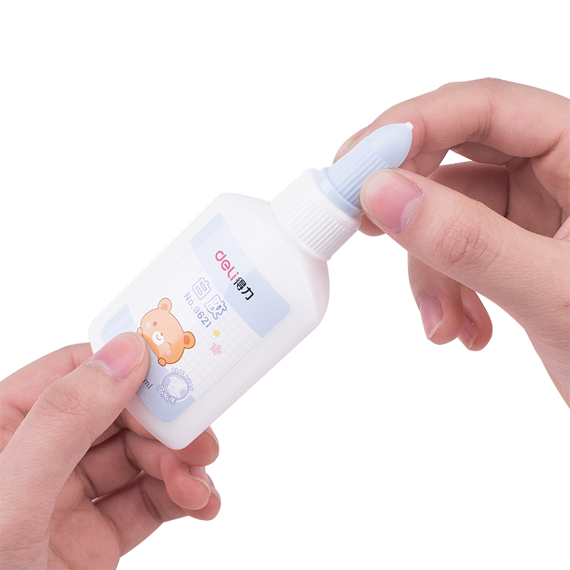 deli 9621 White Glue, 40ml, Assorted Colors - Image 3