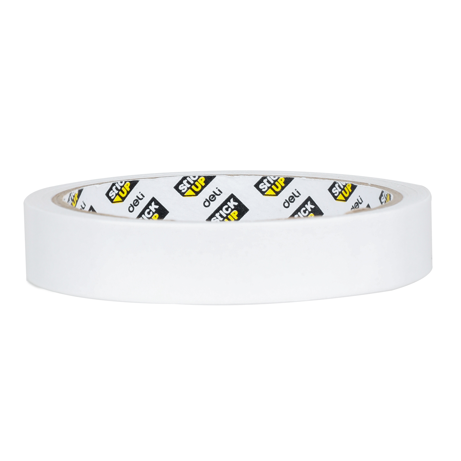deli E30406 Double-Sided Tape, 18mm×10Y×80um(1roll/bag), White - Image 3