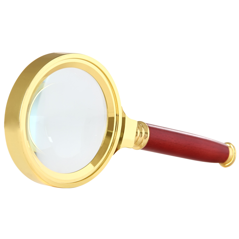 deli 9095 Magnifier, 5times,47mm, Golden - Image 3