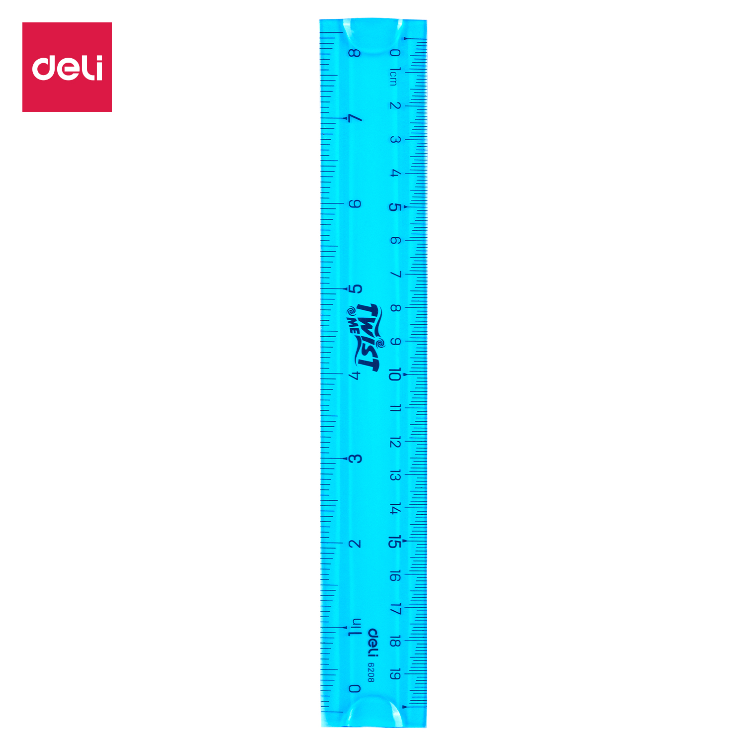 deli E6208 Ruler, 20CM, Assorted Colors - Image 3