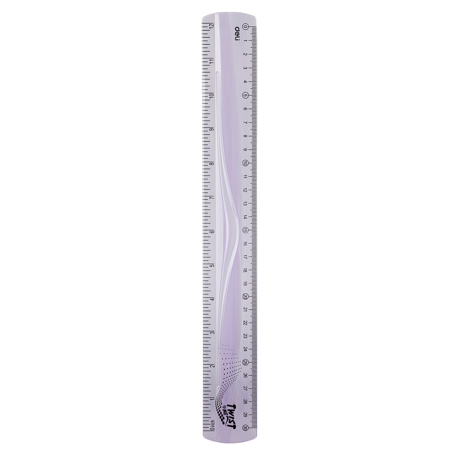 deli EH21 Ultra Flexible Ruler, 30 cm, 12 inch, - Image 3