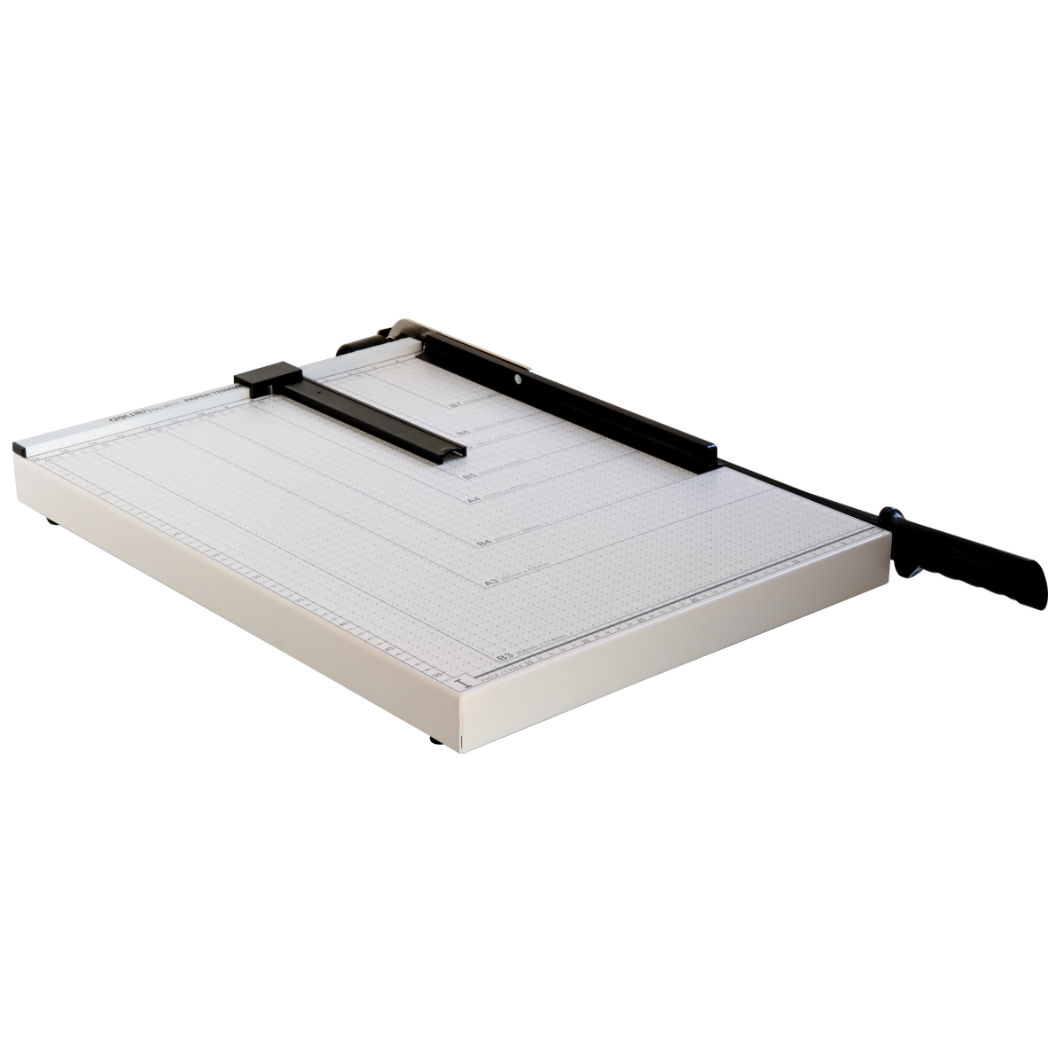 deli 8011 Paper Trimmer, 430×550×720mm, White Ash - Image 3