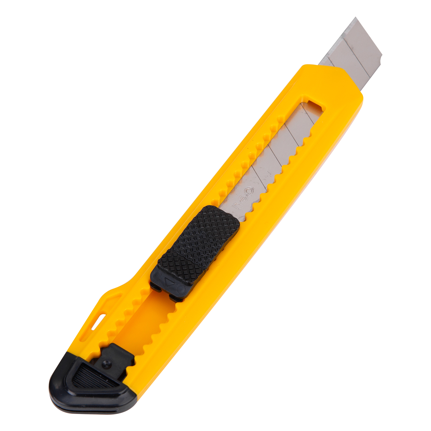 deli E2001 Cutter, 8 snap-off blades, Yellow - Image 3