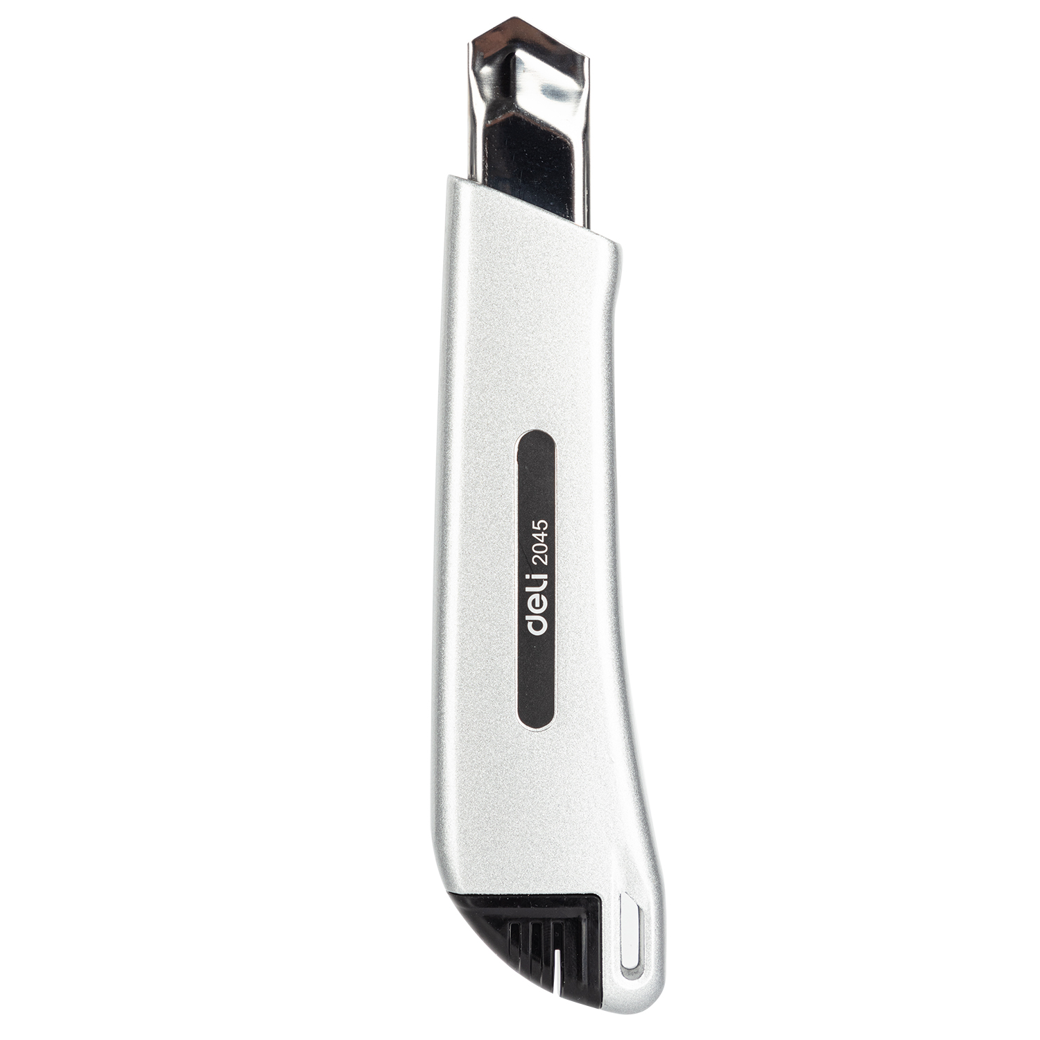 deli E2045 Cutter, 8 snap-off blades, Silver - Image 3
