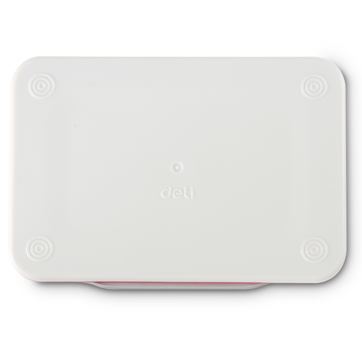 deli 9891 Stamp Pad, Red - Image 3