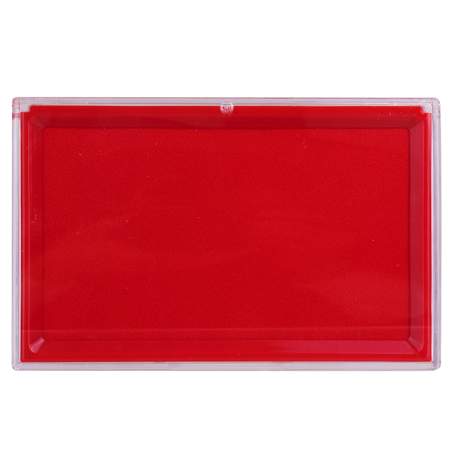 deli E9864 Stamp Pad, 138×88×26mm, Red - Image 3