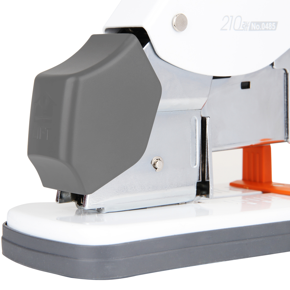 deli 0485 Heavy Duty Stapler, 210sheets, White - Image 3