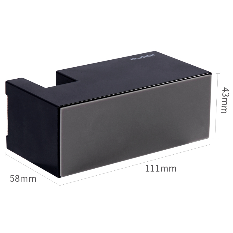 deli NS121 Nusign Tape Dispenser, 114×45×59mm, Grey - Image 3