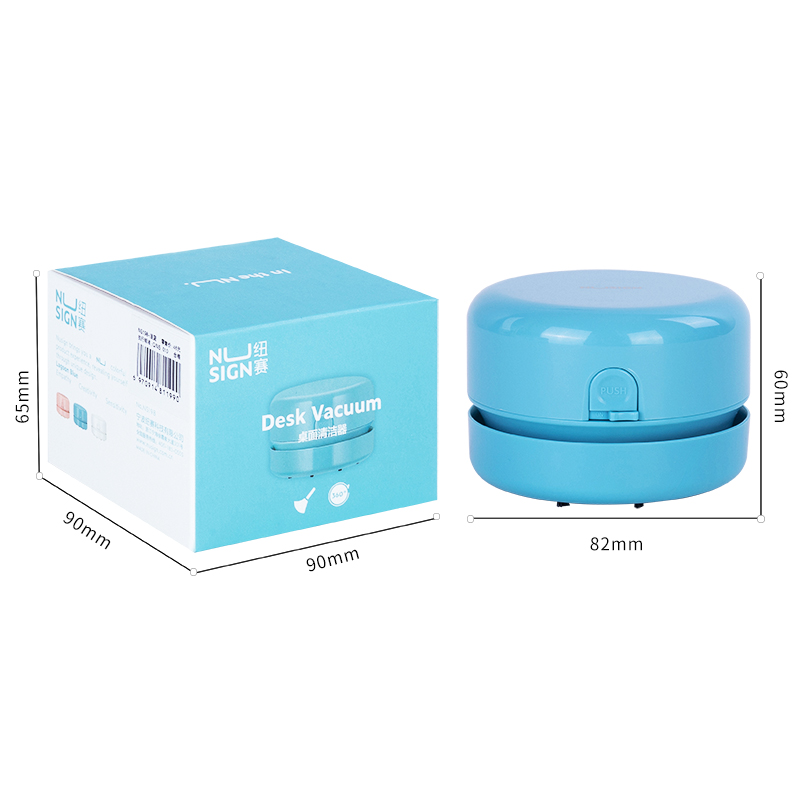deli NS198 Nusign Desktop Vacuum, Light Blue - Image 3