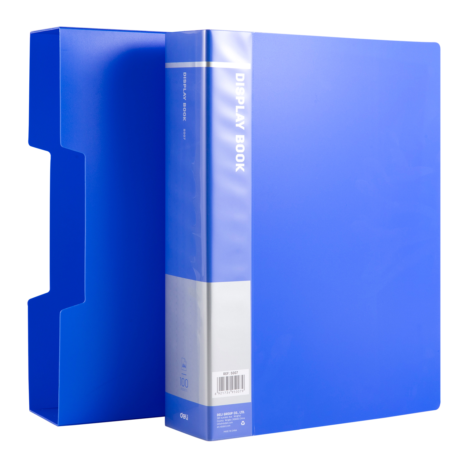deli E5007 Office Display Book, A4-100 pages, Assorted Colors - Image 3