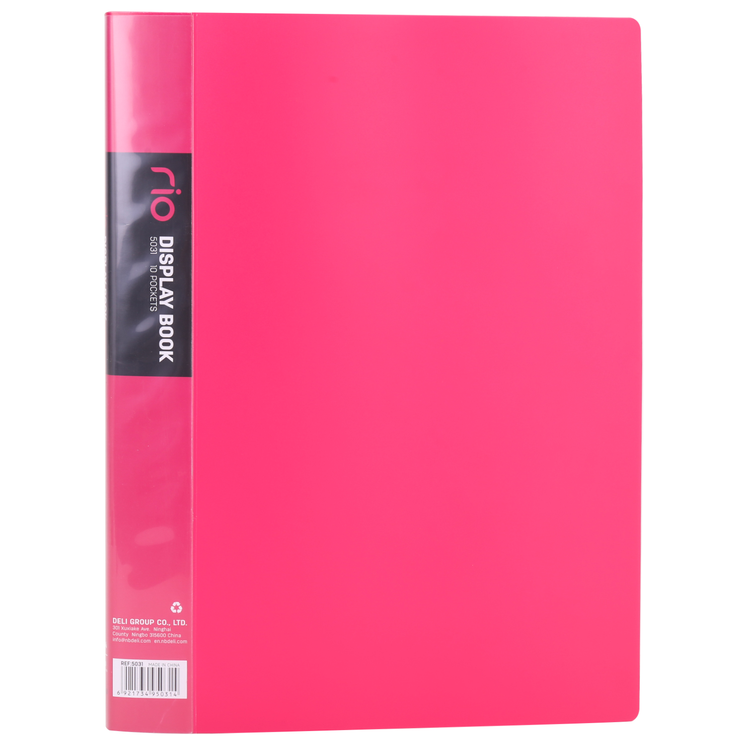 deli E5031 Office Display Book, A4-10 pages, Assorted Colors - Image 3