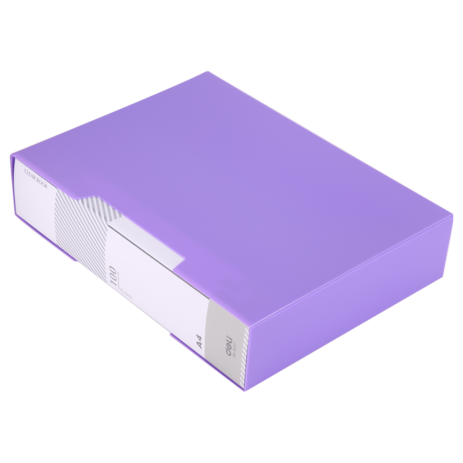 deli E5037 Office Display Book, A4-100 pages, Assorted Colors - Image 3