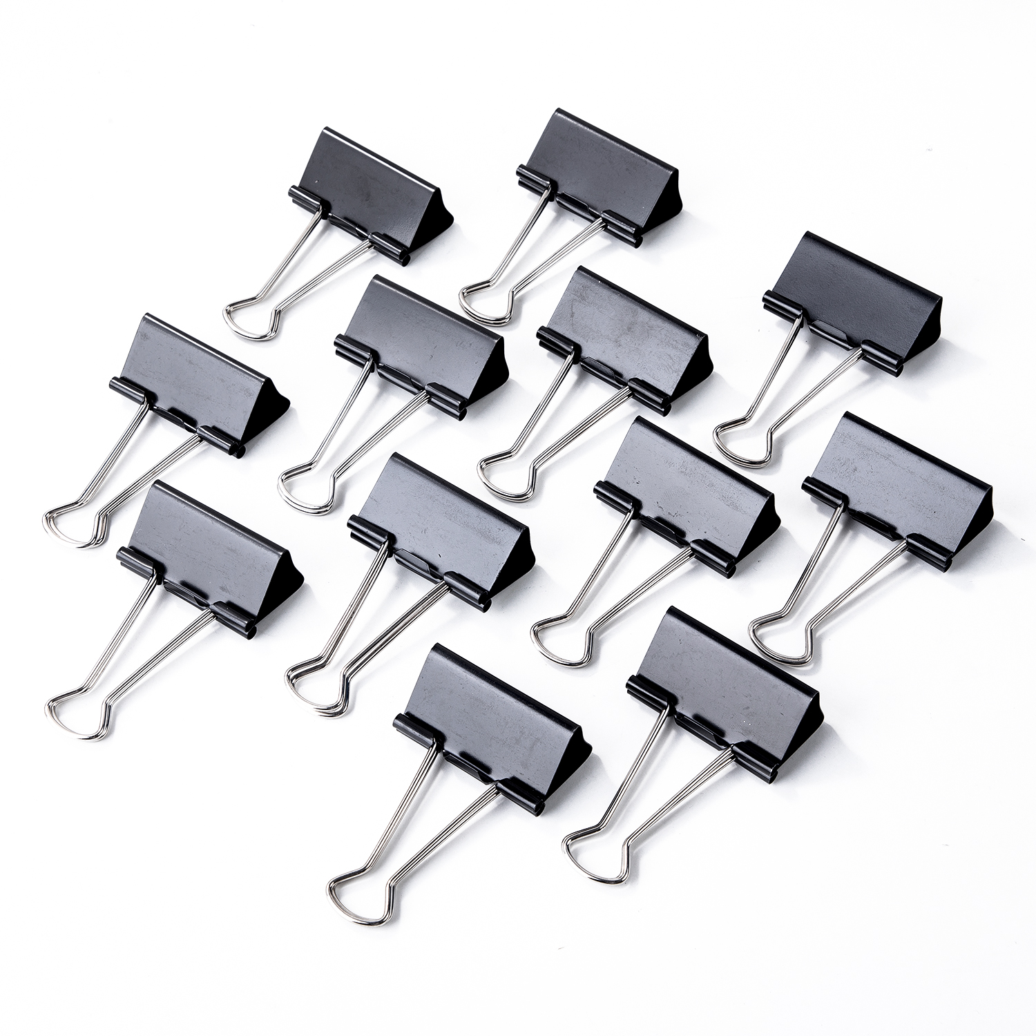 deli E38561 Effortless Binder Clip, 51mm, Black - Image 3