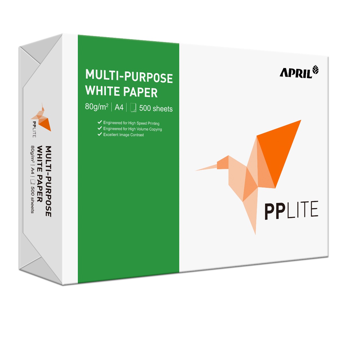 PP Lite Photo Copy Paper, A4 Size, 80gsm, 500 Sheets in a Ream