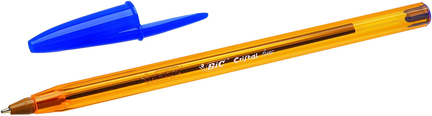 BIC Cristal Original Ball Pen Fine Blue - Image 2