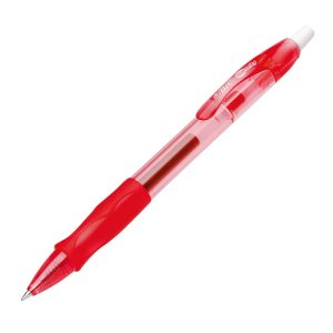 BIC Gelocity Gel Ink Pen 0.7 mm Red, Retractable