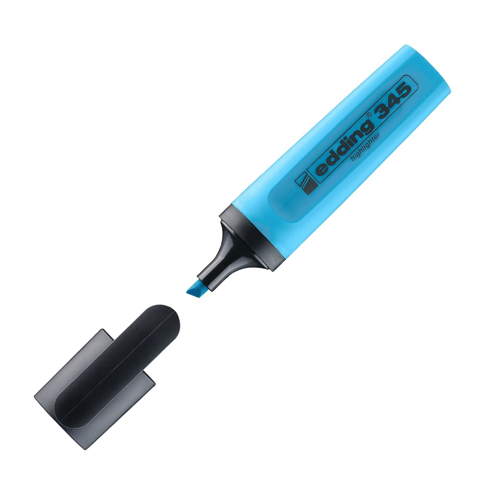edding E-345 Highlighter, Light Blue
