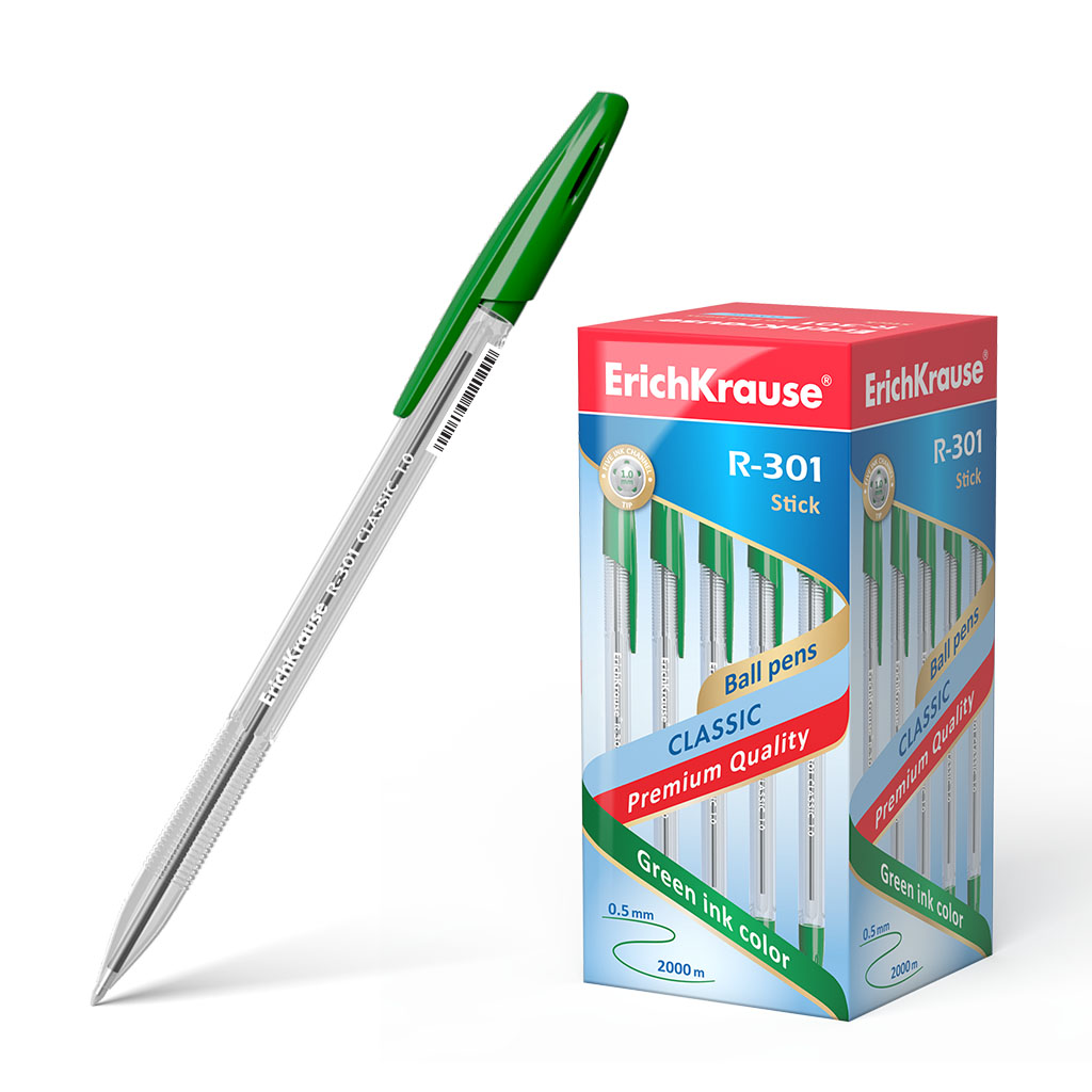 ErichKrause R-301 Classic Stick 1.0mm Green - Image 2