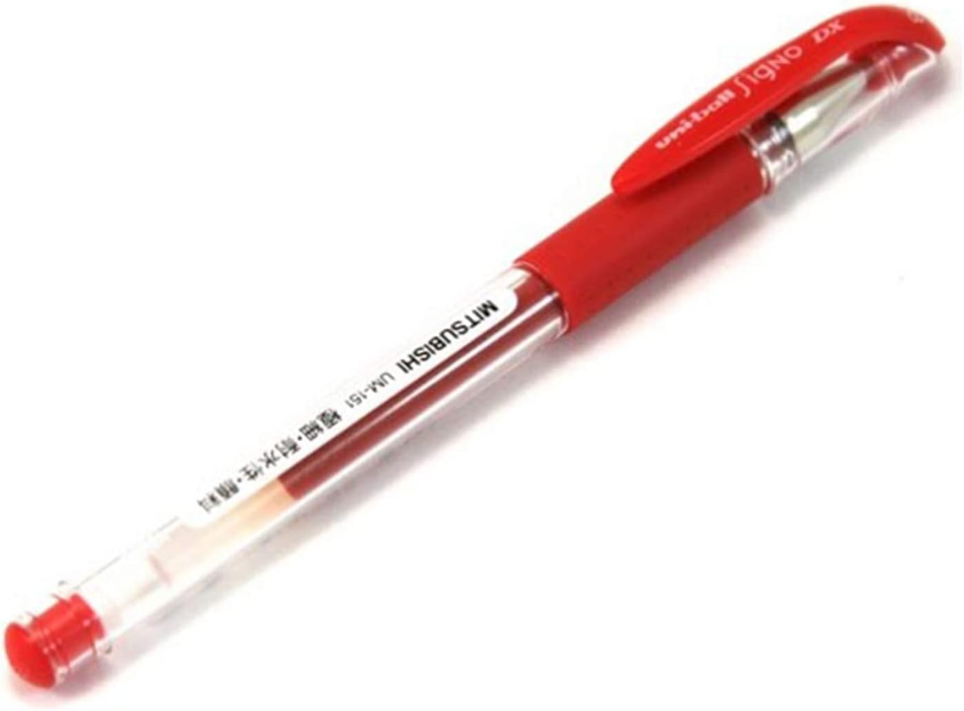 uni-ball Signo DX UM151 Gel Ink Pen 0.7mm Red