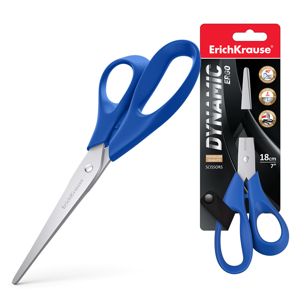 ErichKrause 14869 Scissors Dynamic 18cm