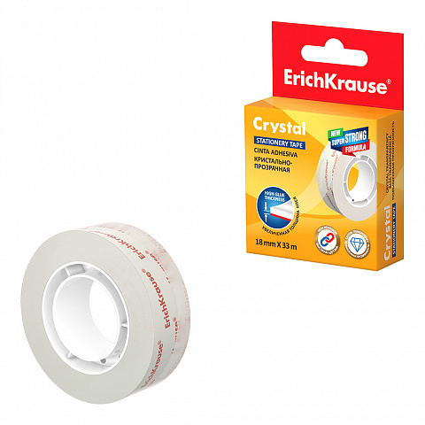 ErichKrause 36923 Crystal Tape 18mmx33m (in box)