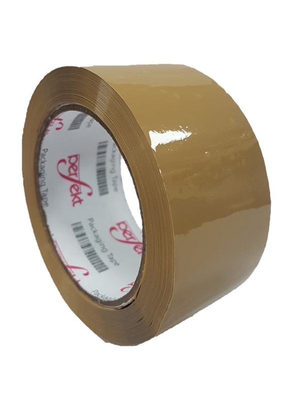 Perfekt Brown Packaging Tape, 2in x 100 Yards