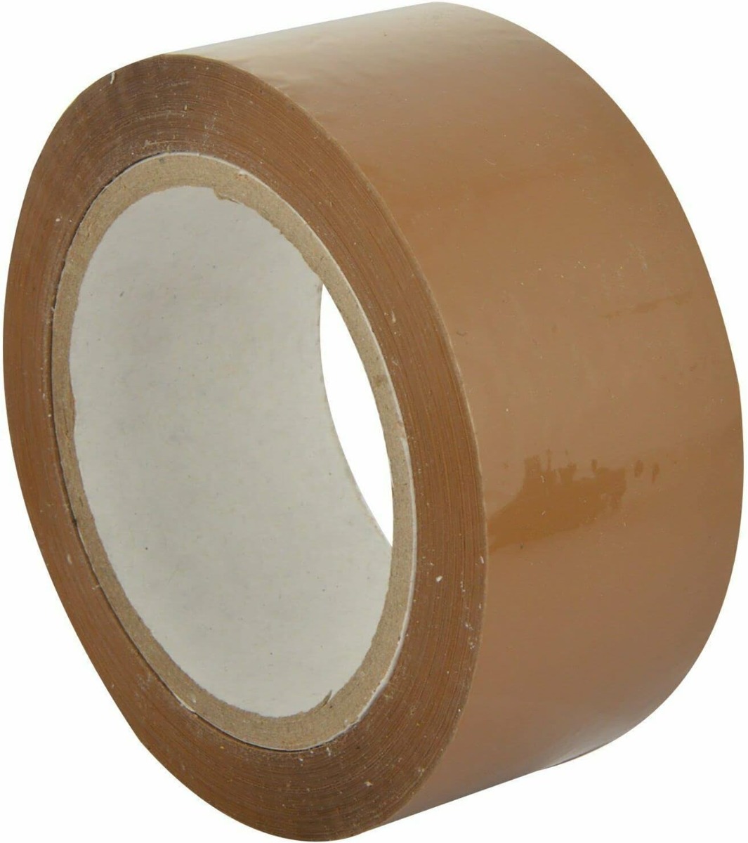 Perfekt Brown Packaging Tape, 2in x 50 Yards