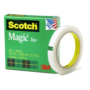 3M 810 Scotch Magic Tape 3/4 x 72yards