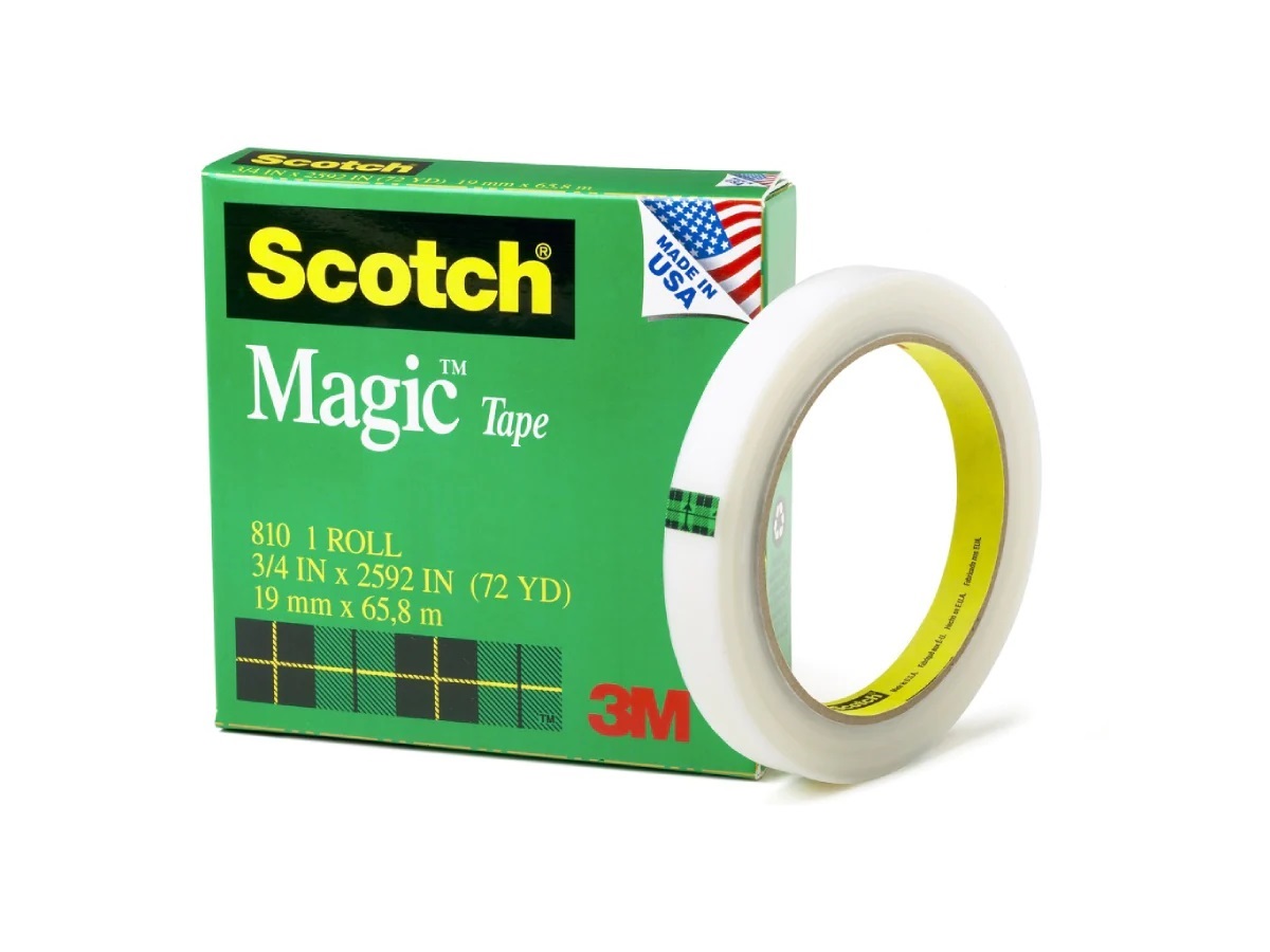 3M 810 Scotch Magic Tape 3/4 x 72yards