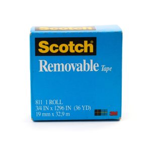 3M 811 Magic Tape Removable 3/4X36YARDS