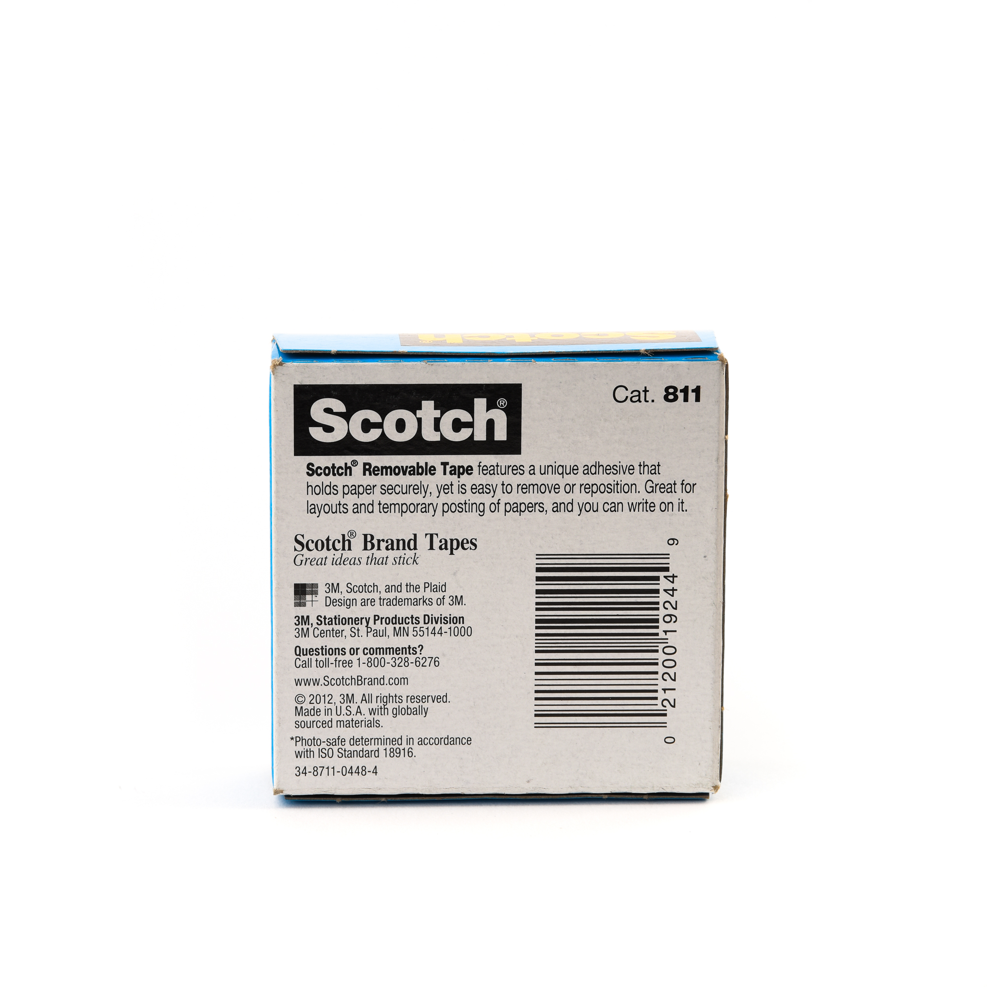 3M 811 Magic Tape Removable 3/4X36YARDS - Image 2