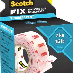 3M 401H Scotch Clear Mounting Tape Heavy Duty (Double Sided)