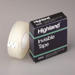 3M 6200 Highland Tape 3/4 x 36 Yards Bxd