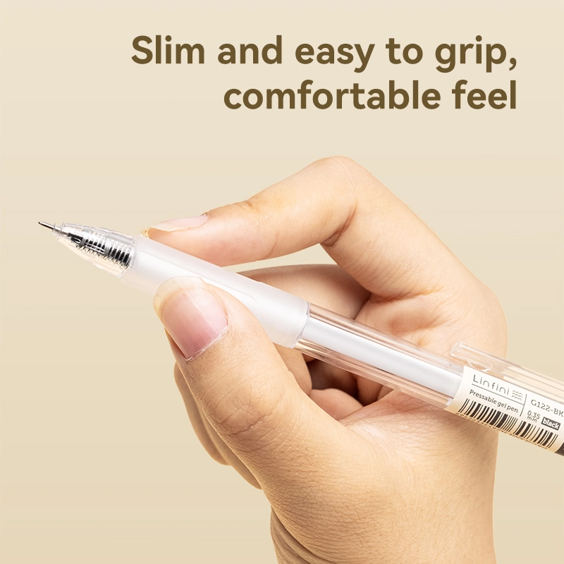 deli EG122-BK Office Gel Pen - Image 4